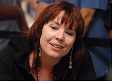 -- Annie Duke at the poker table - 2007 WSOP --