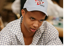 -- Phil Ivey lookin up... thinking oh yeea --