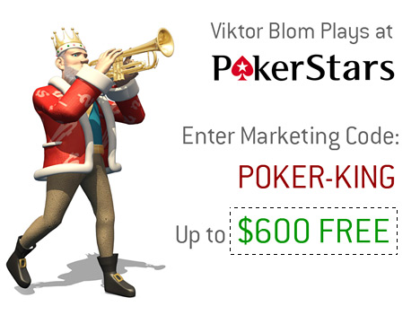 Viktor Blom Plays at Pokerstars