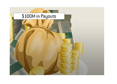 Huge payout at an upcoming poker event.