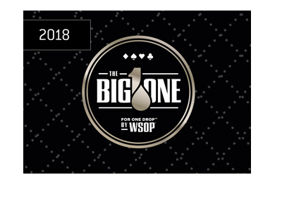 The World Series of Poker - 2018 - The Big One for One Drop - Tournament logo.