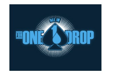 All in For One Drop - Poker tournament - 2017 edition of the logo.