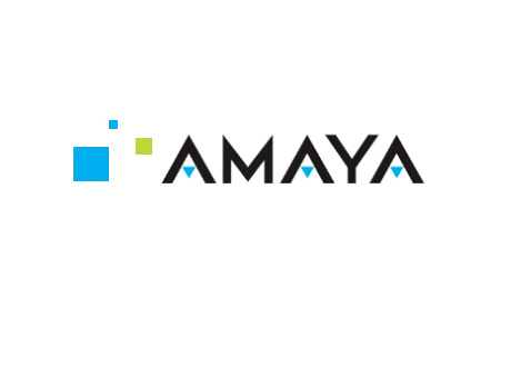 Amaya Gaming - Company Logo - Blue and Black Color