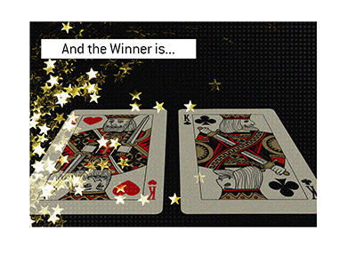 The pair of Kings wins. The winner of 2019 WSOP has been revealed.