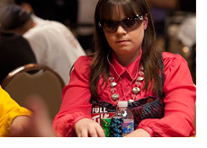 Photo update - Annette Obrestad at the 2010 WSOP