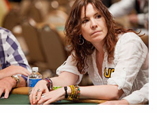 Annie Duke at the WSOP 2010