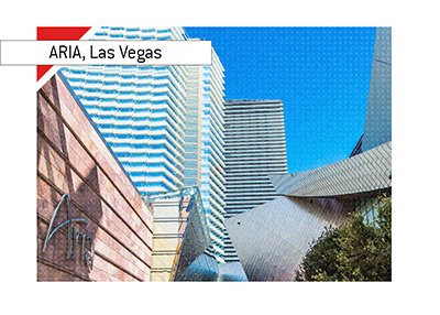 Aria hotel and casino, Las Vegas, Nevada. Great architecture.