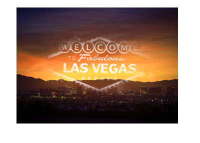 The beautiful Las Vegas sunset.  Goodbye Doyle Brunson.  Have a nice retirement.