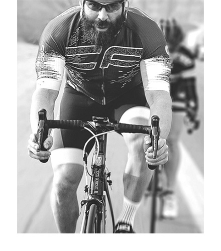 Dan Bilzerian training for his bicycle trip from Los Angeles to Las Vegas - March 2016
