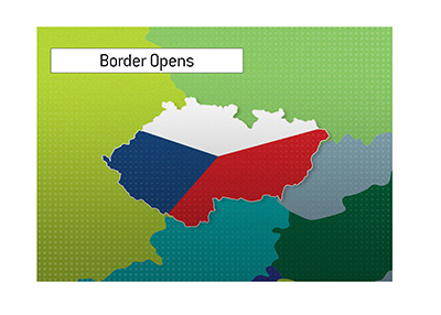 The Czech border has opened and the popular casino is getting more action.