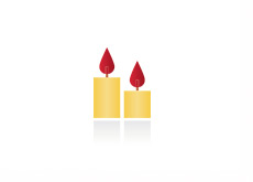 Burning Candles - Illustration