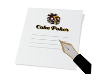 The statement from Cake Poker - Illustration
