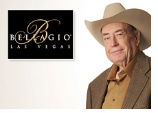 five diamond world poker classic - doyle brunson and the bellagio hotel logo