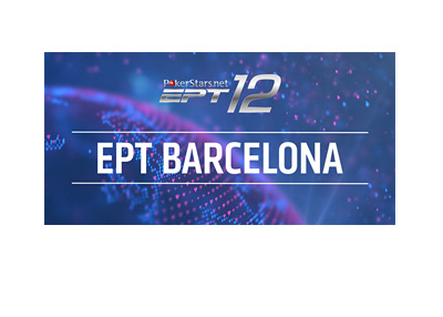 Europea Poker Tour - EPT 12 - Barcelona - Logo on blue background