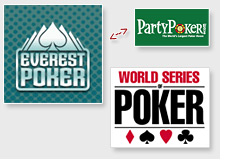 new world series of poker sponsor - everest poker - takes the spot of partypoker