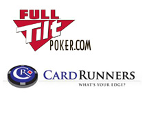 card runners and full tilt poker sign a deal - company logos