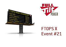 company logo - full tilt poker - ftops x event 21