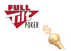 -- Poker King's dollar cane and Full Tilt logo --