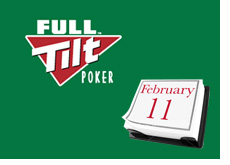 full tilt logo on a green background - poker