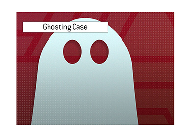 A high profile ghosting case is making the headlines these days.