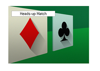 The popular heads-up match is going against the expectations at the moment.  It will be interesting to see how it all plays out.