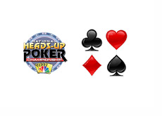 Heads-up logo - Spade, Club, Diamond and Heart draws