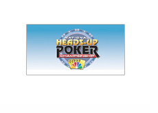 Heads-up Poker Championship - Logo with blue background