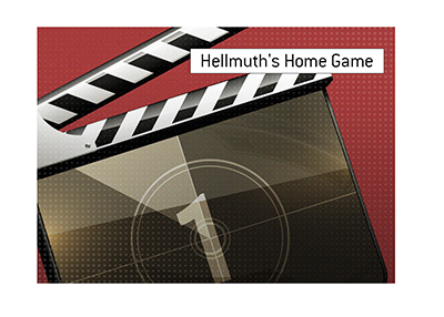 The filming of Hellmuths Home Game, new poker show, is discussed and illustrated in this article.