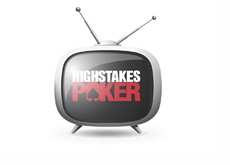 High Stakes Poker on TV - Illustration