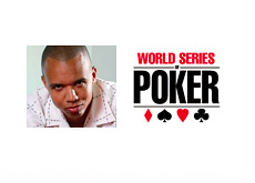 Phil Ivey and the World Series of Poker (WSOP) Logo