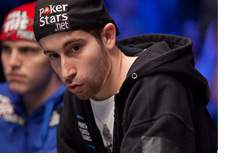 Jonathan Duhamel at the final table of the World Series of Poker 2010