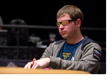 Jonathan Little aka FieryJustice at the table - WSOP 2010 - July 2nd