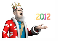 The King is reporting on the poker year that follows - 2012