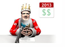 The King 2013 Cash Report