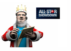 The King is reporting on the Pokerstars All Star Showdown latest