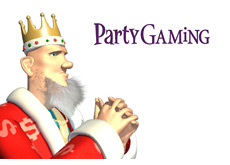 -- poker king is pondering the revenue drops at partygaming --