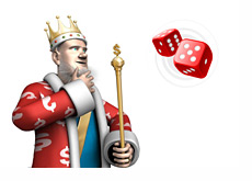 The King is pondering the vetoed online gambling Bill for New Jersey