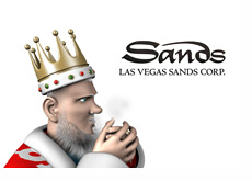 The King is reporting some cold news from Las Vegas Sands Corp.