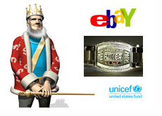 The King is waiting for the Ebay auction to end - WSOP Bracelet