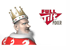 The King next to the Full Tilt Poker (FTP) logo