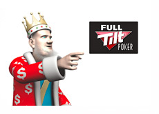 The King and the new Full Tilt Poker logo