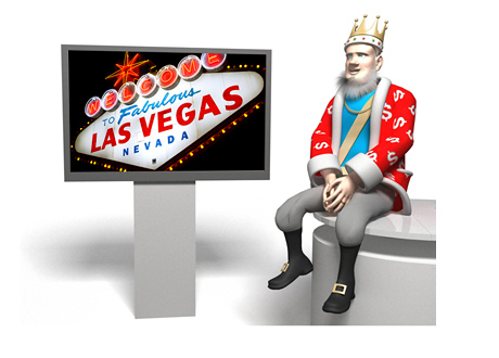 The King is doing a report on Nevada poker revenues in July of 2014