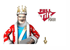 The King is reading the latest news from Full Tilt Poker