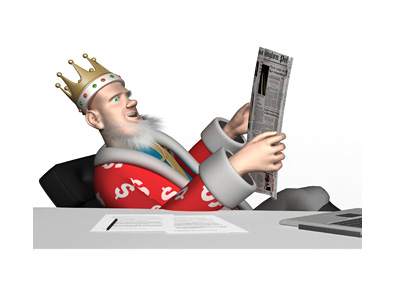 The Poker King is leaning back in his office chair and reading the news about the cancellation of the William Hill - Amaya merger.