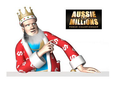 Reporting on the latest high stakes winners at the Aussie Millions tournament