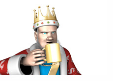 The King is clarifying the domain name situation for Pokerstars, FullTilt and UB