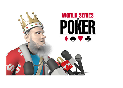 The Poker King is holding a press conference following the announcement of the WSOP 2015 winner