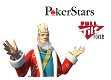 -- Poker King and Full Tilt and Pokerstars logos - wide open arms --