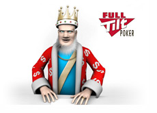 The King is reading the latest news from Full Tilt Poker and Bernard Tapie