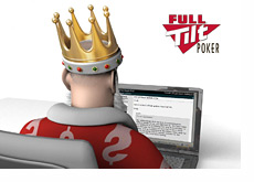 The King is reading the latest Full Tilt Poker post on 2+2